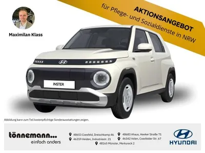 Hyundai Hyundai Inster ‼️NUR FÜR PFLEGEDIENSTE - NUR IN NRW‼️BITTE BESCHREIBUNG BEACHTEN! im Auto Abo von LeasingMarkt.de