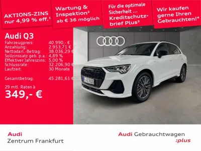 Audi Audi Q3 35TFSI S tronic S line MATRIX NAVI KAMERA AHK im Leasing von LeasingMarkt.de