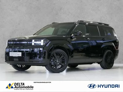 Hyundai Hyundai SANTA FE Plug-In-Hybrid Blackline 7-Sitzer im Leasing von Null-Leasing