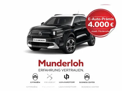 Citroen Citroën C3 Aircross e-C3 Aircross MAX  💸 PRÄMIENKNALLER 💸 4000€ PRÄMIE INKLUDIERT im Auto Abo von LeasingTime
