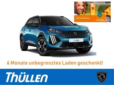 Peugeot Peugeot 2008 🚀6 MONATE LADEN GESCHENKT🚀 GT ELEKTRO 156PS 🚀KONFIGURIERBAR🚀 im Auto Abo von LeasingMarkt.de