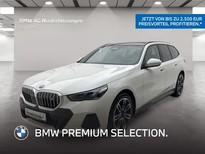 BMW BMW i5 xDrive40 Touring M Sport AHK Harman/K Kamera im Leasing von Null-Leasing