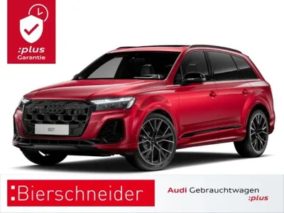 Audi Audi SQ7 LASER 22 PANO NACHTSICHT UMGEBUNGSKAMERA HEAD-UP B&O NAVI S-SITZE ACC LEDER LUFT STANDH. ACC DA im Leasing von LeasingMarkt.de