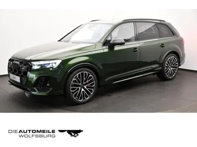 Audi Audi SQ7 Audi exlusive Verde Ermes metallic HD Matrix LED-Scheinwerfer  Panorama-Glasdach Nachtsichtassistent im Auto Abo von LeasingMarkt.de