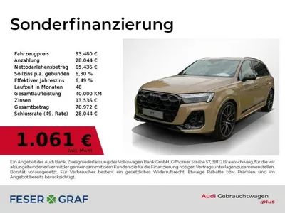 Audi Audi Q7 SUV S line 60 TFSI e quattro im Auto Abo von LeasingMarkt.de