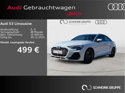 Audi Audi S3 Limousine TFSI quattro Memory Facelift S-line im Auto Abo von LeasingMarkt.de