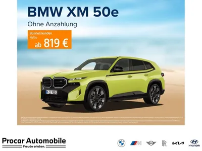 BMW BMW XM 50e M Sport 360°KAM RFK NAVI Laser Massage im Leasing von Null-Leasing