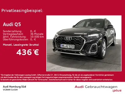 Audi AUDI Q5 35 TDI S tronic 2xS LINE/NAVI/ACC/LM20 im Auto Abo von Null-Leasing