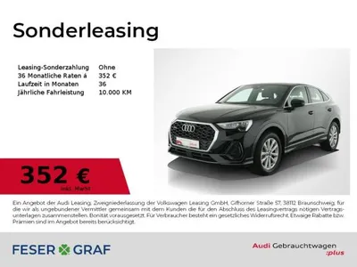 Audi Audi Q3 Sportback 40 TFSI q. LED/Leder/R-Kamera/18 Zo im Leasing von LeasingMarkt.de