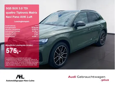 Audi Audi SQ5 SUV 3.0 TDI quattro Tiptronic Matrix Navi Pa im Leasing von Null-Leasing