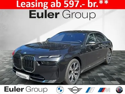 BMW BMW i7 xDrive 60 Pano 20'' Iconic Executive Connoiss im Leasing von Null-Leasing