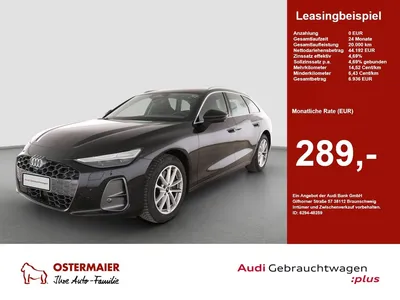 Audi Audi A6 Avant TDI QUATTRO AHK.B-DISPLAY.VIRTUAL.LED.L im Leasing von Null-Leasing