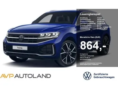VW Volkswagen Touareg 3.0 TDI DSG 4MOTION R-Line | STANDH. | im Auto Abo von LeasingMarkt.de