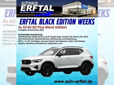Volvo Volvo XC40 B3 Plus Black Edition STANDHEIZUNG im Auto Abo von LeasingTime