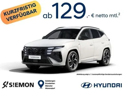 Hyundai Hyundai TUCSON N-Line ✔️ 1.6 T-GDI ✔️ MY26 ✔️ Allradantrieb ✔️ Gewerbekundenaktion ✔️ kurzfristig verfügbar im Auto Abo von LeasingMarkt.de