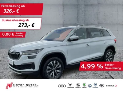 Skoda Skoda Kodiaq 2.0 TSI 4x4 DSG STYLE MATRIX+APP+GRA+SHZ im Auto Abo von Null-Leasing
