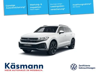 VW Volkswagen Touareg R-Line 3.0TDI 4M AHK STANDH PANO LUFTF im Leasing von Null-Leasing