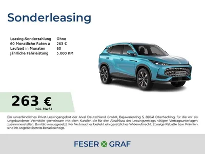 MG MG HS PHEV Luxury *nur mit Finanzierung und GDB50%* im Auto Abo von Mobile.de