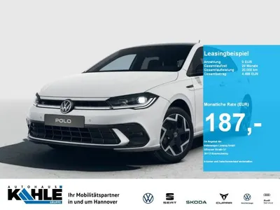 VW Volkswagen Polo 1.0 TSI DSG R-Line GJR IQ.LIGHT Black Roof Klima RFK im Auto Abo von LeasingMarkt.de