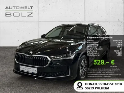 Skoda Skoda Superb Combi Selection 2.0 TDI  MATRIS AHK NAVI JAHRESWAGEN im Auto Abo von LeasingMarkt.de