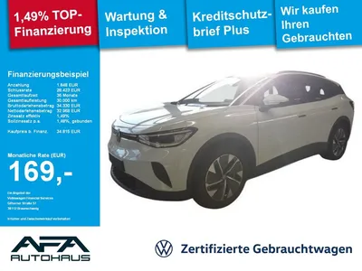 VW Volkswagen ID.4 Pro 82kWh Navi*LED*ACC*SHZ*APP*Wärmepumpe im Auto Abo von Null-Leasing