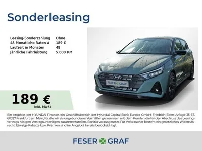 Hyundai Hyundai i20 N-LINE NAVI CAM LED SHZ LHZ ASSIST-PAKET im Auto Abo von LeasingMarkt.de