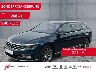 VW Volkswagen Passat Variant 2.0 TDI DSG R-LINE MATRIX+NAV+ACC im Leasing von Null-Leasing
