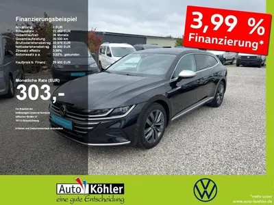 VW Volkswagen Arteon SB Elegance TSi DSG Black+ACC+AHK+LED+PDC im Auto Abo von LeasingMarkt.de