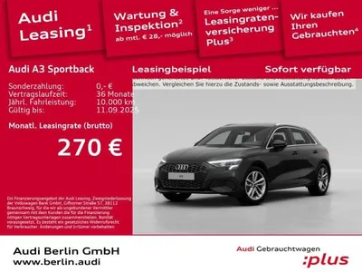 Audi Audi A3 Sportback 35 TFSI S tronic im Auto Abo von LeasingMarkt.de