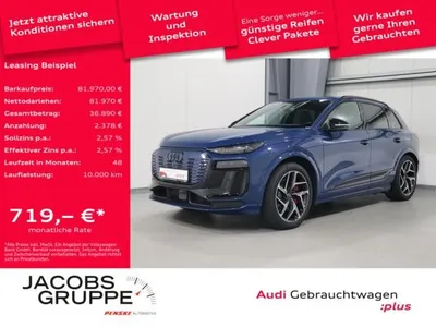 Audi Audi SQ6 e-tron edition one blue B&O*Panorama*Matrix-LED im Auto Abo von LeasingMarkt.de