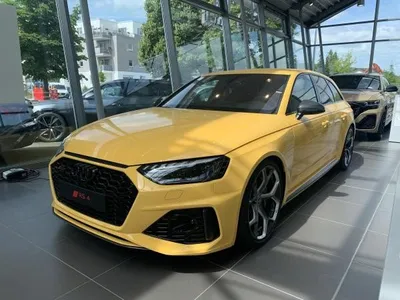 Audi Audi RS4 Avant edition 25 years Nr. 240 von 250 Imolagelb im Auto Abo von LeasingMarkt.de