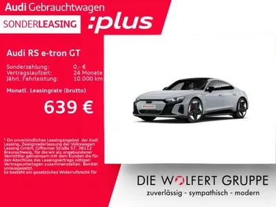 Audi Audi RS e-tron GT ACC*360°*HUD*SITZBELÜFTUNG im Leasing von LeasingMarkt.de