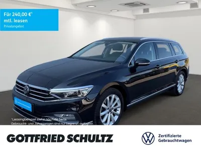 VW Volkswagen Passat Variant ELEGANCE TDI DSG AHK CARPLAY SITZ im Leasing von Null-Leasing