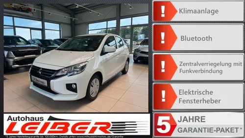 Mitsubishi Mitsubishi Space Star 1.2l Select *Klima*Zentralver.*Bluet. im Auto Abo von Null-Leasing