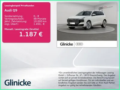 Audi Audi Q9 SUV TDI quattro NEUBESTELLUNG MJ 2027 im Leasing von LeasingMarkt.de