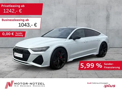Audi Audi RS 7 Sportback TFSI QU MATRIX+HuD+B&O+PANO+360° im Leasing von Null-Leasing