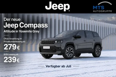 Jeep Jeep Compass 1.2 eDCT 145PS *Allwetter*Komfort*Winter im Leasing von Null-Leasing