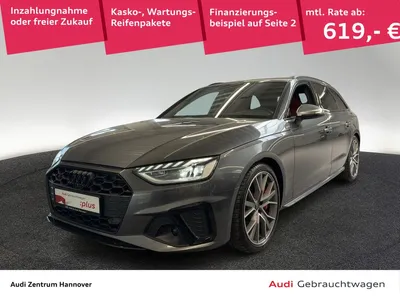 Audi Audi S4 Avant 3.0 TDI quattro Matrix Kamera AHK Navi im Leasing von Null-Leasing