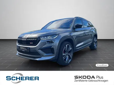 Skoda Skoda Kodiaq RS 2,0 TSI DSG 4x4 NAV PANO AHK KAMERA AC im Leasing von Null-Leasing