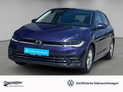 VW Volkswagen Polo 1,0 TSI Style AHK Matrix Pano Kamera ACC im Auto Abo von LeasingMarkt.de