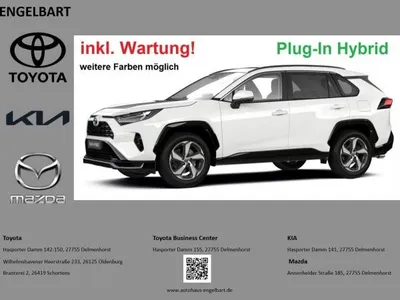 Toyota Toyota RAV 4 2.5 Plug-In Hybrid Teamplayer Auto AWD - inkl. WARTUNG! 0,5% Versteuerung *August-Aktion* im Auto Abo von LeasingMarkt.de