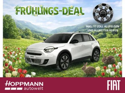 Fiat Fiat 600 Hybrid BUSINESS EDITION inkl ALLWETTERREIFEN im Auto Abo von LeasingMarkt.de
