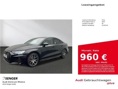 Audi Audi RS3 Limousine Massage Memory Panorama Navi LED im Auto Abo von LeasingMarkt.de