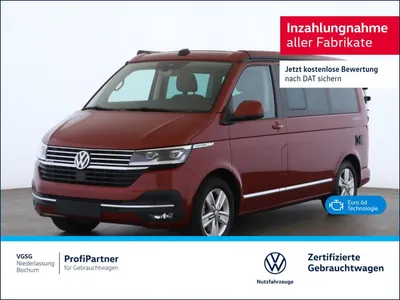 VW Volkswagen T6 California Ocean TDI DSG 4Motion NAVI ACC DCC im Auto Abo von LeasingTime