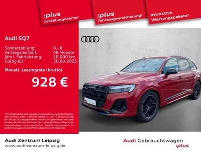 Audi Audi SQ7 4.0 TFSI qu. *Laserlicht*Pano*AHK*7-Sitzer* im Auto Abo von LeasingMarkt.de