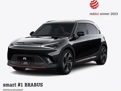 Smart smart #1 BRABUS ⚡ Wartung & Verschleiß inkl.*❗️(Allrad/Ambient/Head-up/Soundsystem/Pano/LED+) im Auto Abo von LeasingMarkt.de