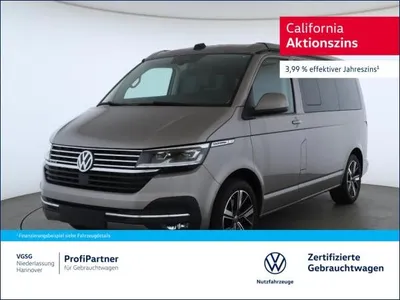 VW Volkswagen T6.1 California Beach 4Motion AHK ACC DCC Klima im Auto Abo von LeasingMarkt.de