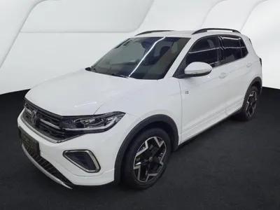 VW Volkswagen T-Cross R-Line 1.5 TSI 110kW DSG - Matrix-LED ACC AHK Rear View Navi LM GJR SHZ PDC MFL CarPlay im Auto Abo von LeasingTime