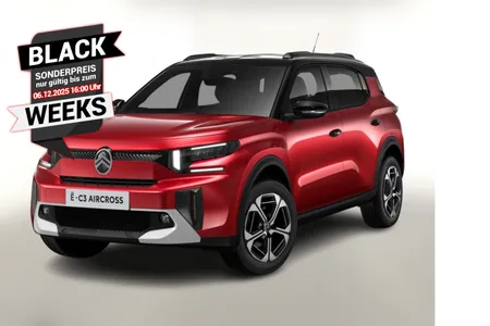 Citroen C3 Aircross 44kWh MAX Nav SHZ 11kW-OBC Kam CarP Auto-Abo privat im Auto Abo von Autohaus Tabor