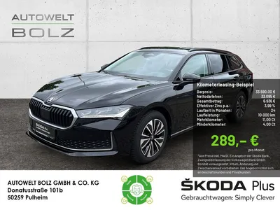Skoda Skoda Superb Combi 2.0 TDI Selection MATRIX-LED AHK im Leasing von Null-Leasing